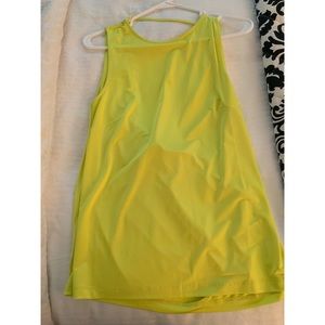Brand new H&M neon plunge back sleeveless top